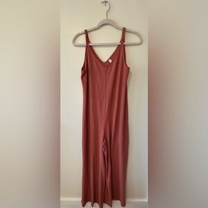 Athleta - Pink Wide Leg Jumpsuit